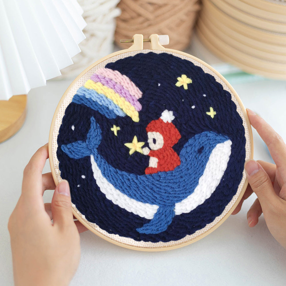 Touch the Stars Punch Needle Embroidery Kits