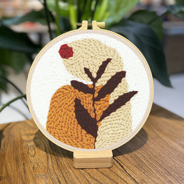 Autumn Leaves Punch Needle Embroidery Kits
