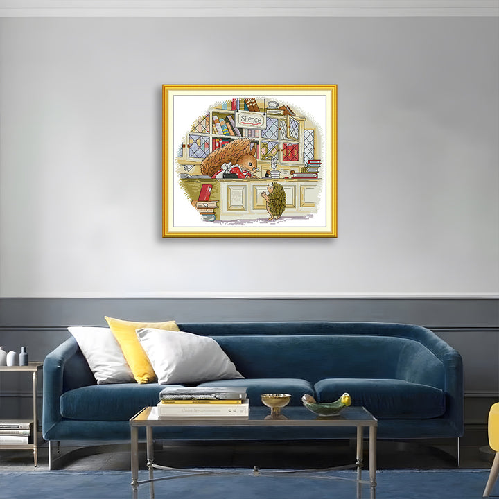 Our Library Cross Stitch Kits
