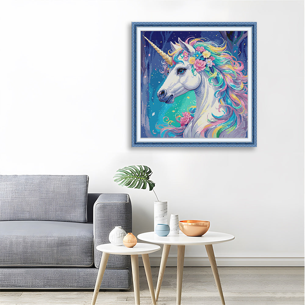 Rainbow Unicorn Cross Stitch Kits