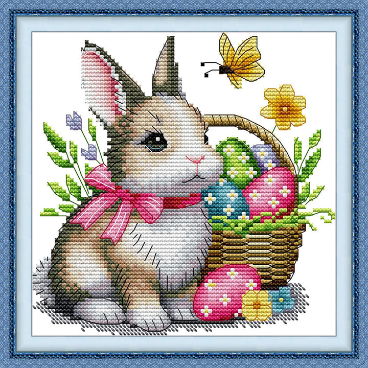 Easter Egg Bunny Cross Stitch Kits