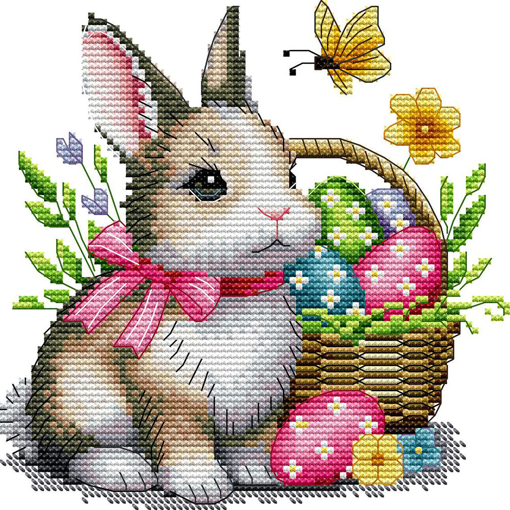 Easter Egg Bunny Cross Stitch Kits