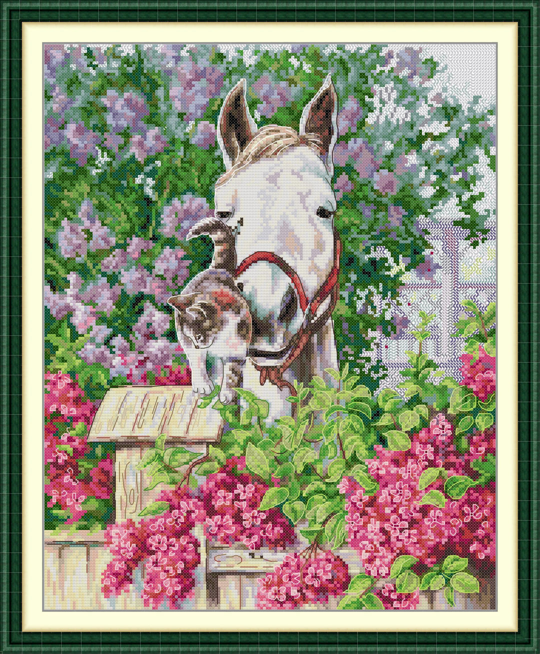 Little Horse and Cat Cross Stitch Kits