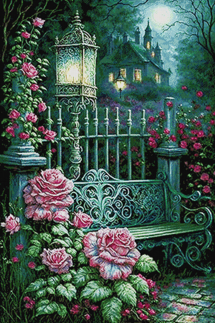 Rose Castle Cross Stitch Kits