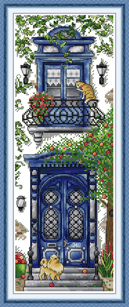 Climber's Balcony Cross Stitch Kits