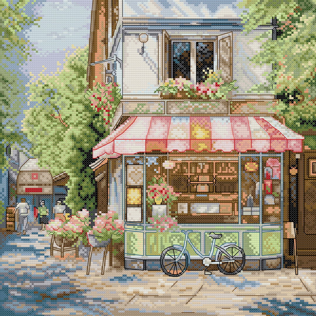 Corner Store Cross Stitch Kits