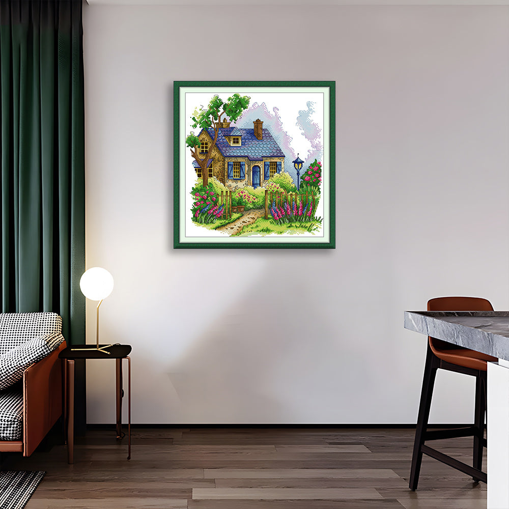 Small Garden Cottage Cross Stitch Kits