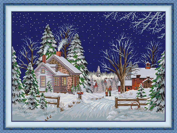 On Christmas Eve Cross Stitch Kits