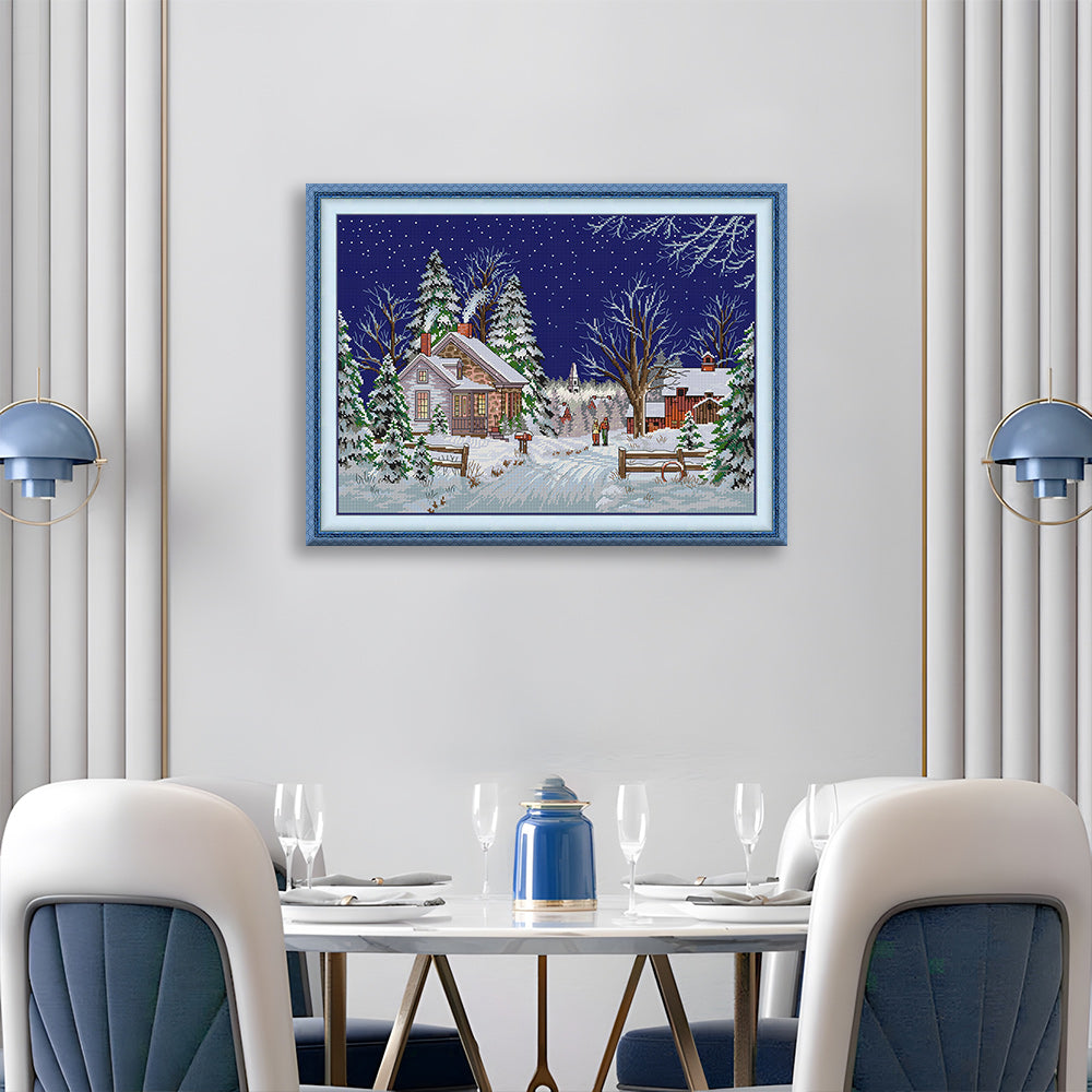 On Christmas Eve Cross Stitch Kits