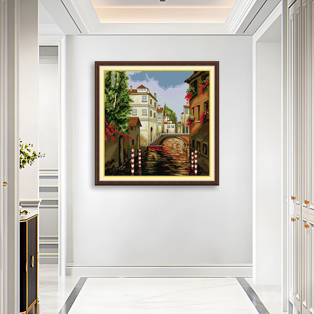 Corner of Venice Cross Stitch Kits