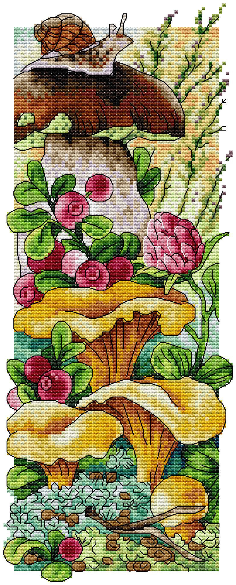 Autumn in The Forest Cross Stitch Kits