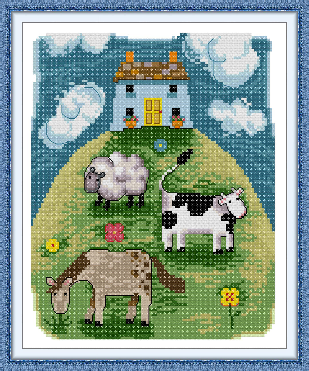 Cottage Ranch Cross Stitch Kits