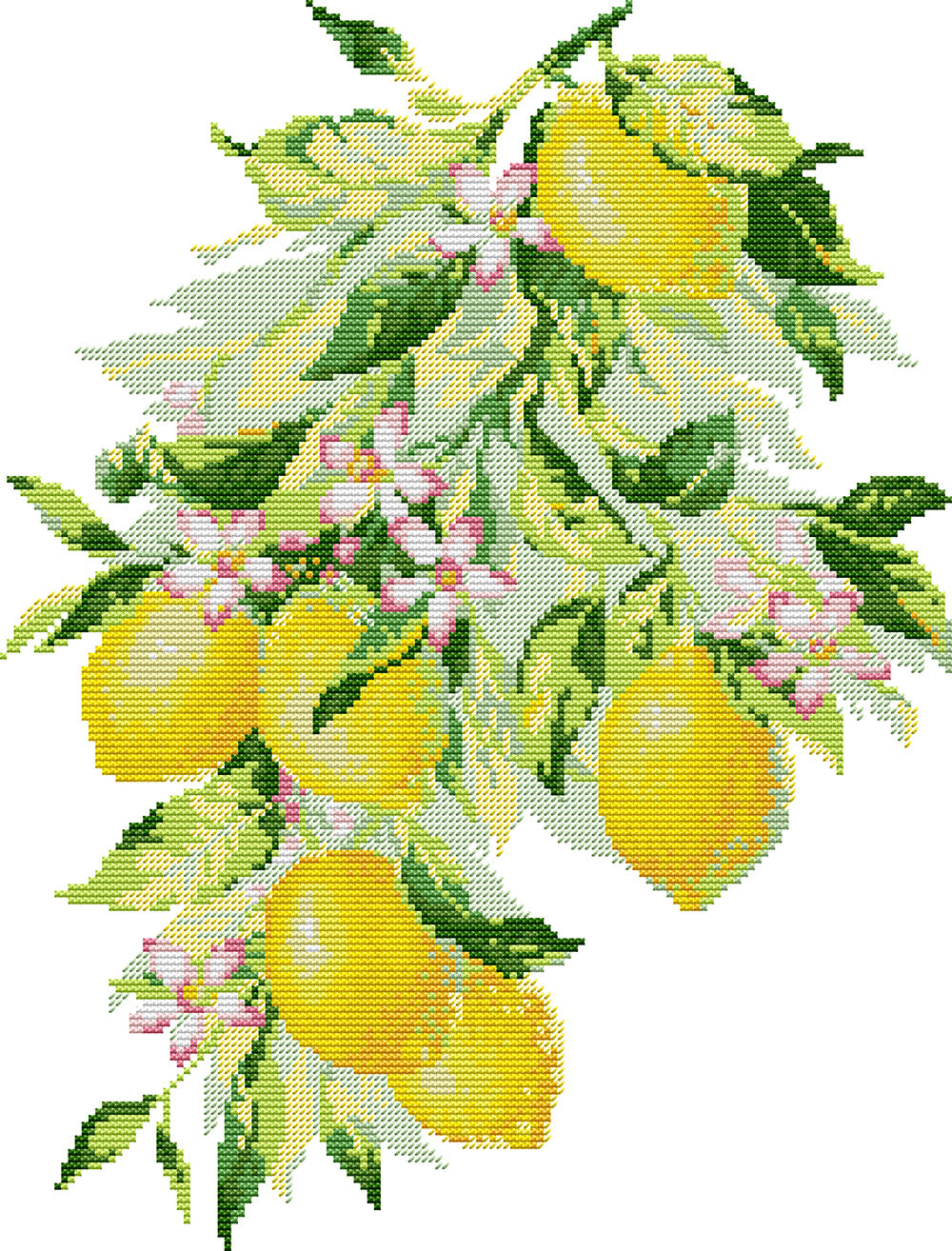 Bright Lemon Cross Stitch Kits
