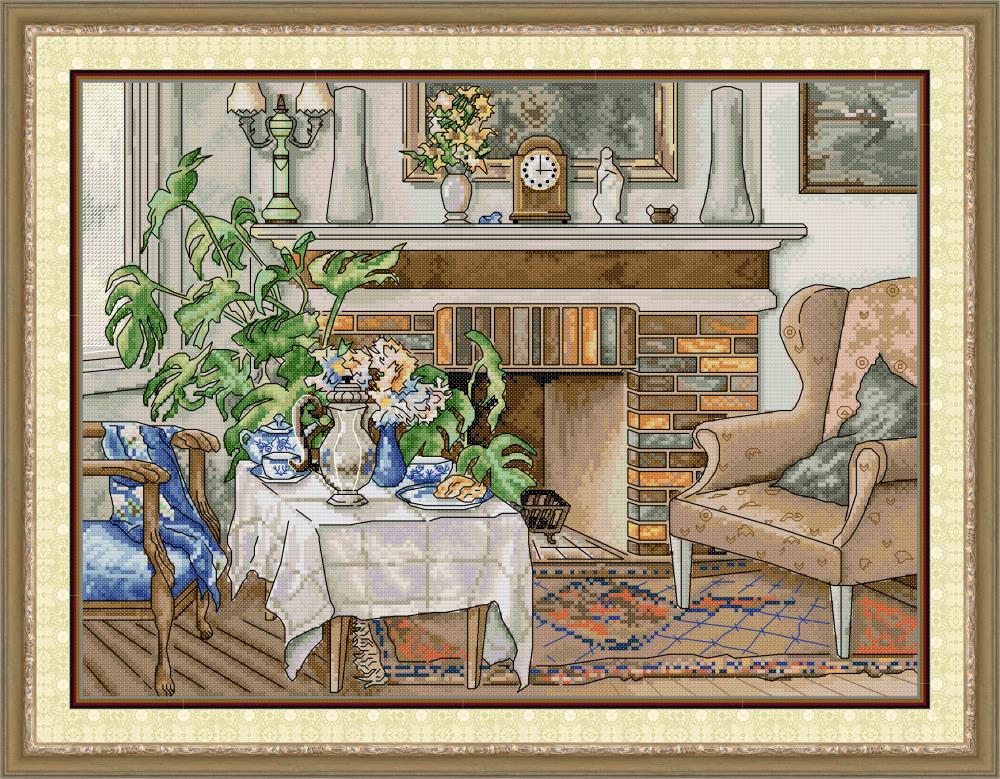 Fireside Cross Stitch Kits