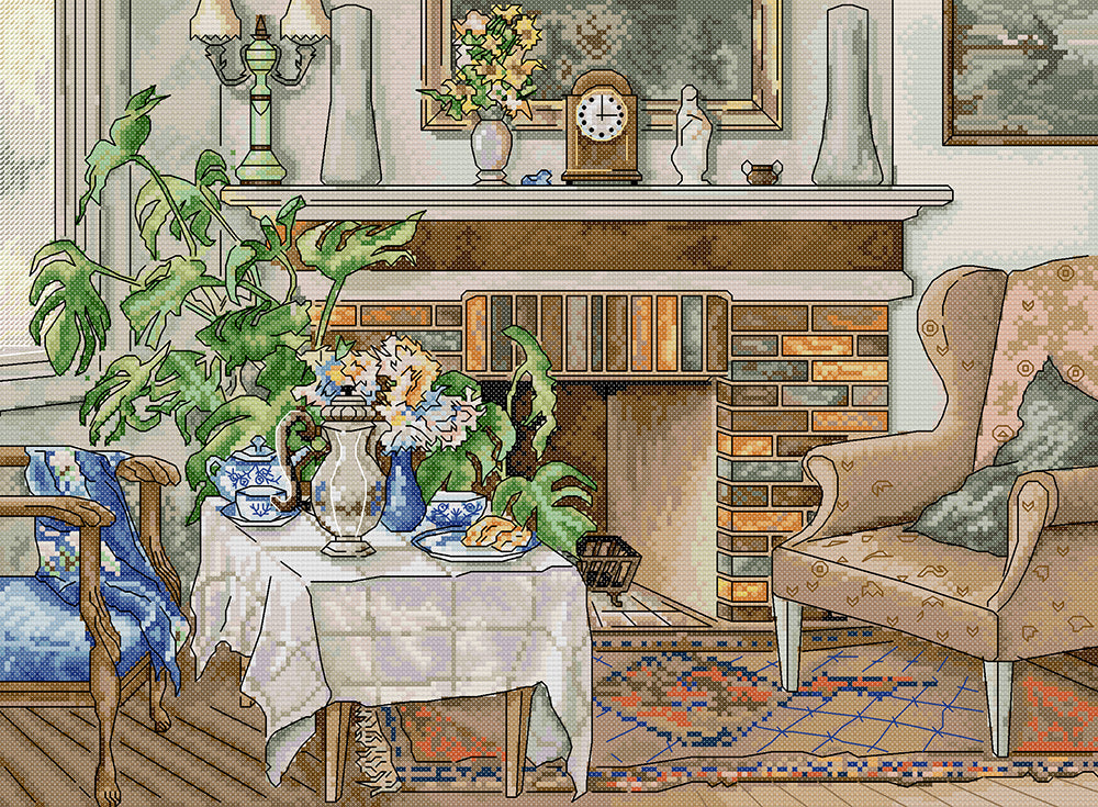 Fireside Cross Stitch Kits