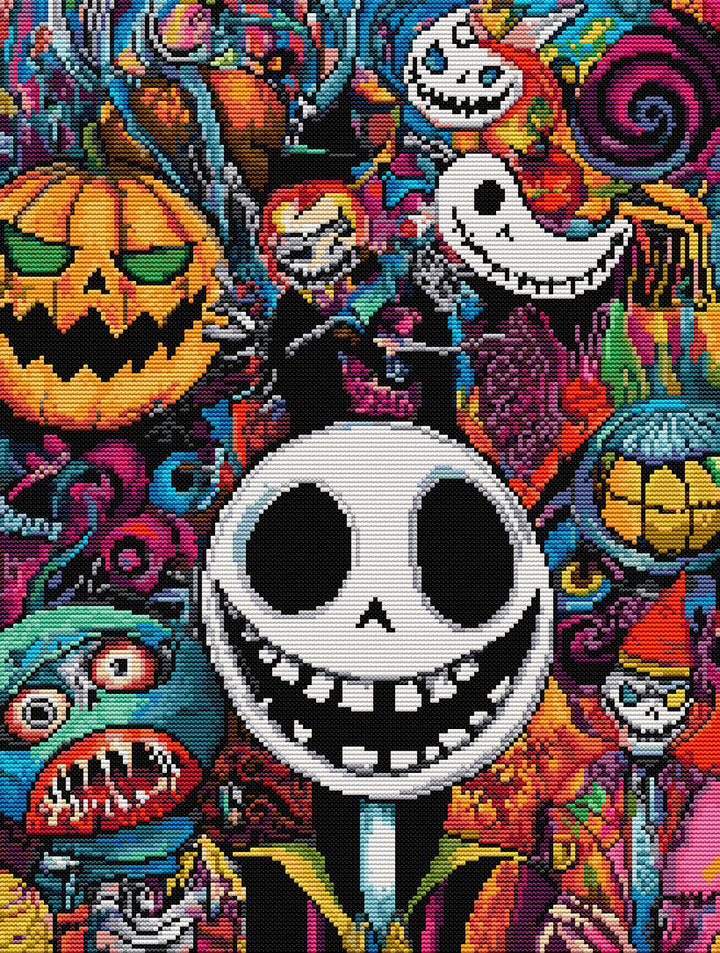 Funny Halloween Cross Stitch Kits