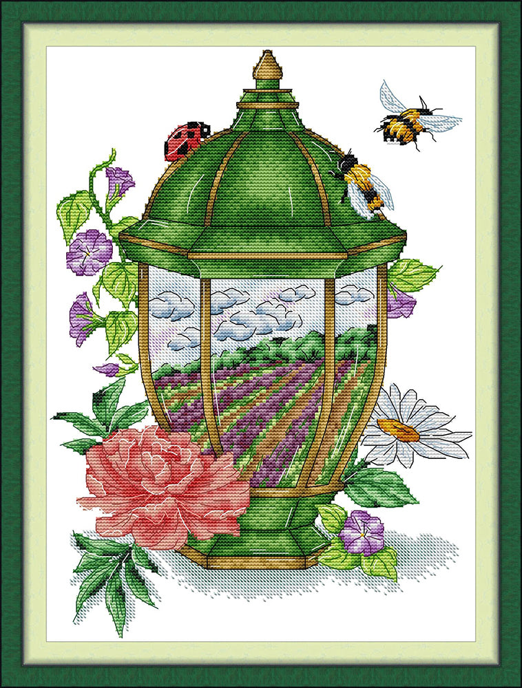 Spring Lanterns Cross Stitch Kits