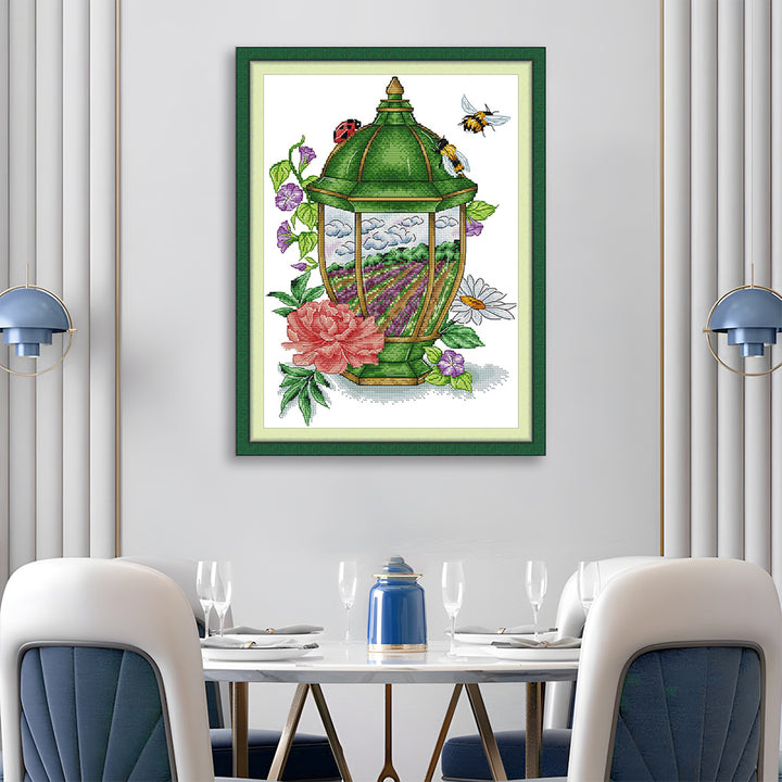 Spring Lanterns Cross Stitch Kits