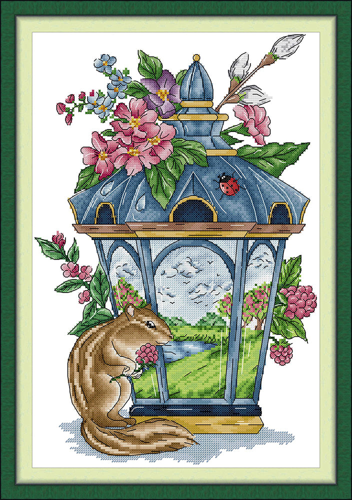 Summer Lanterns Cross Stitch Kits
