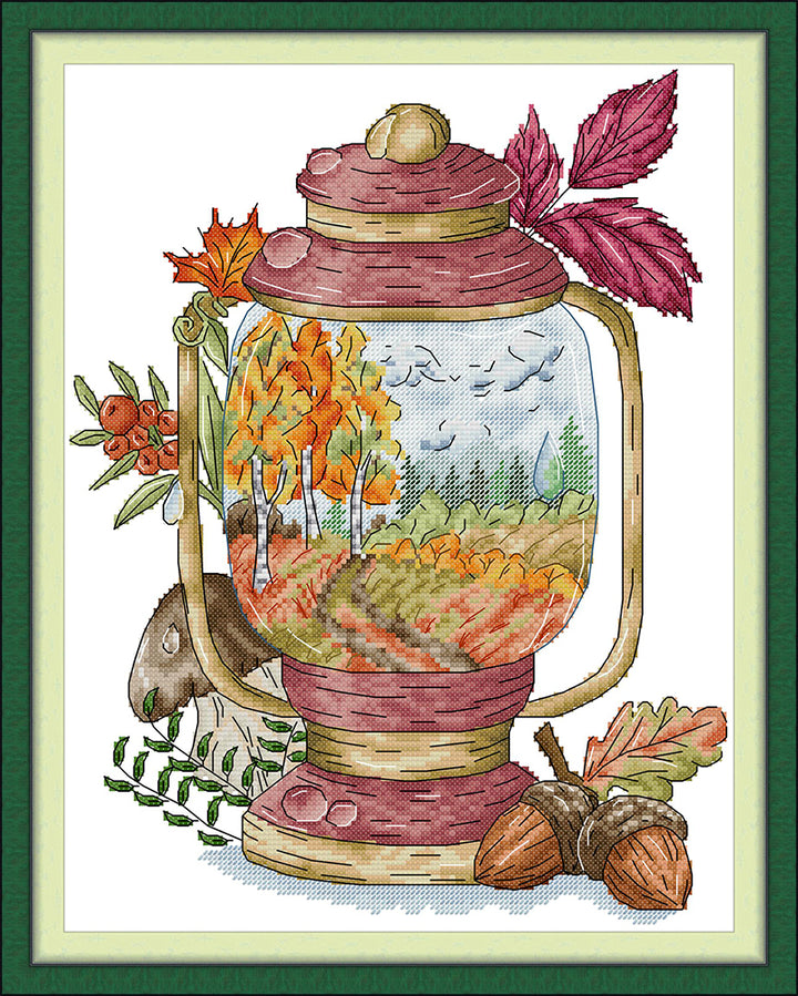 Autumn Lanterns Cross Stitch Kits