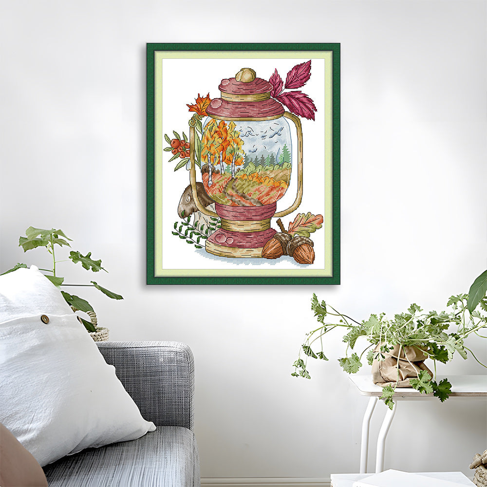 Autumn Lanterns Cross Stitch Kits