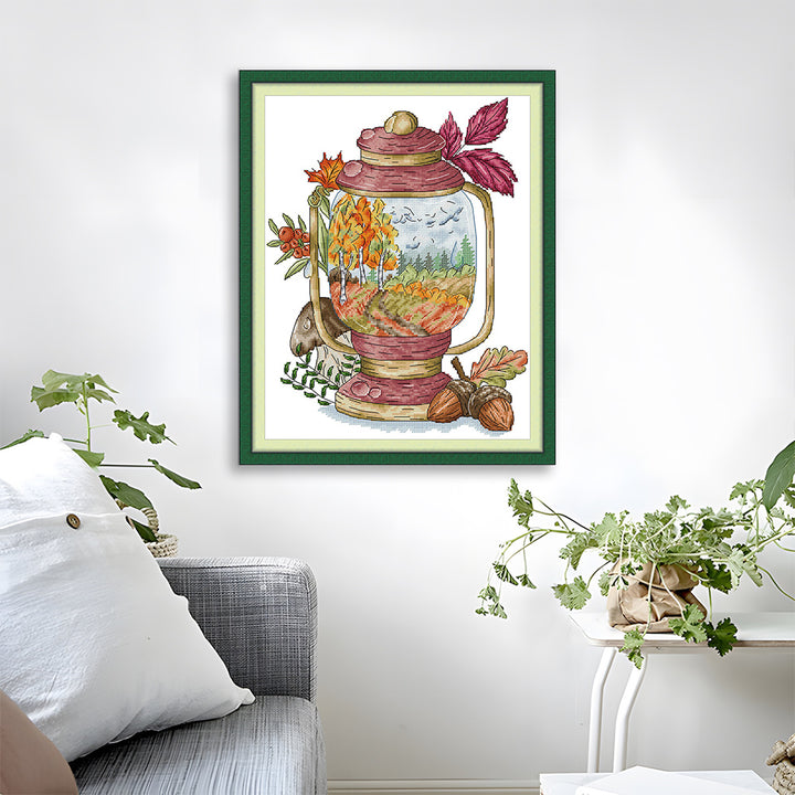 Autumn Lanterns Cross Stitch Kits