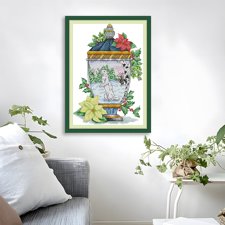 Winter Lanterns Cross Stitch Kits