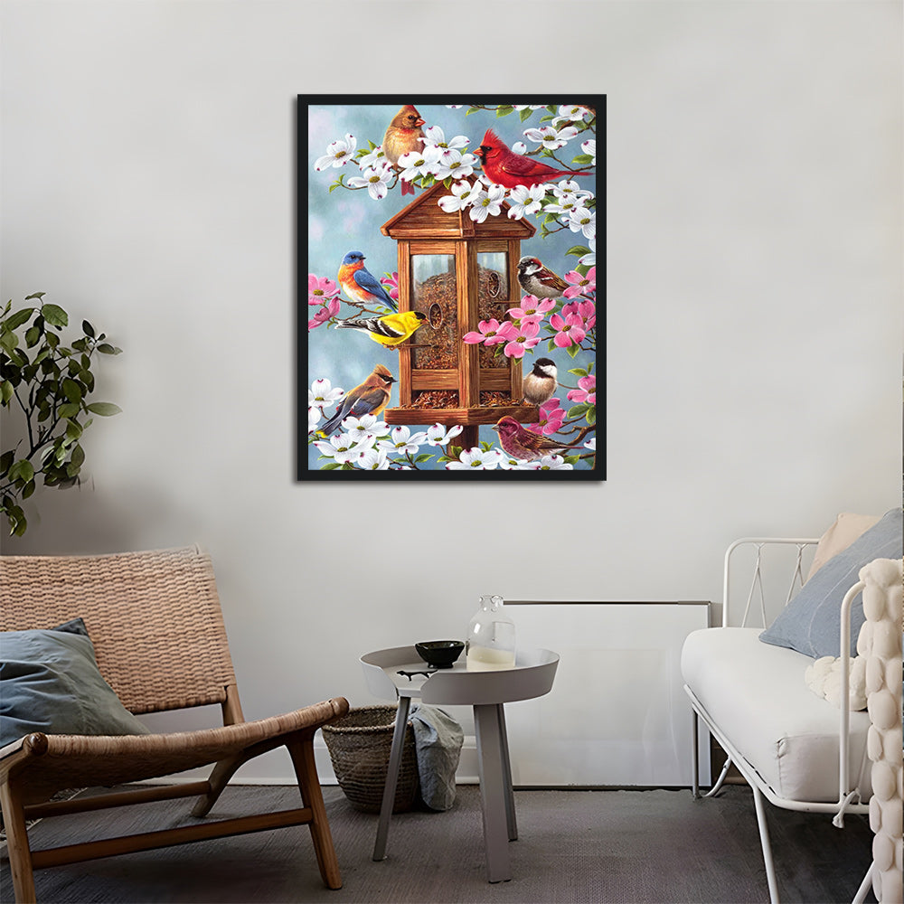 Little Bird Restaurant Cross Stitch Kits