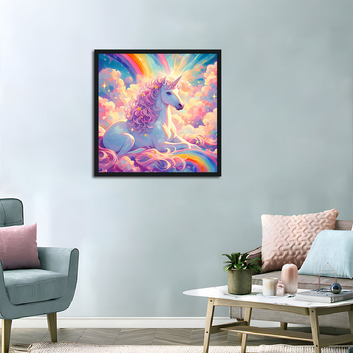 Unicorn in the Rainbow Cross Stitch Kits