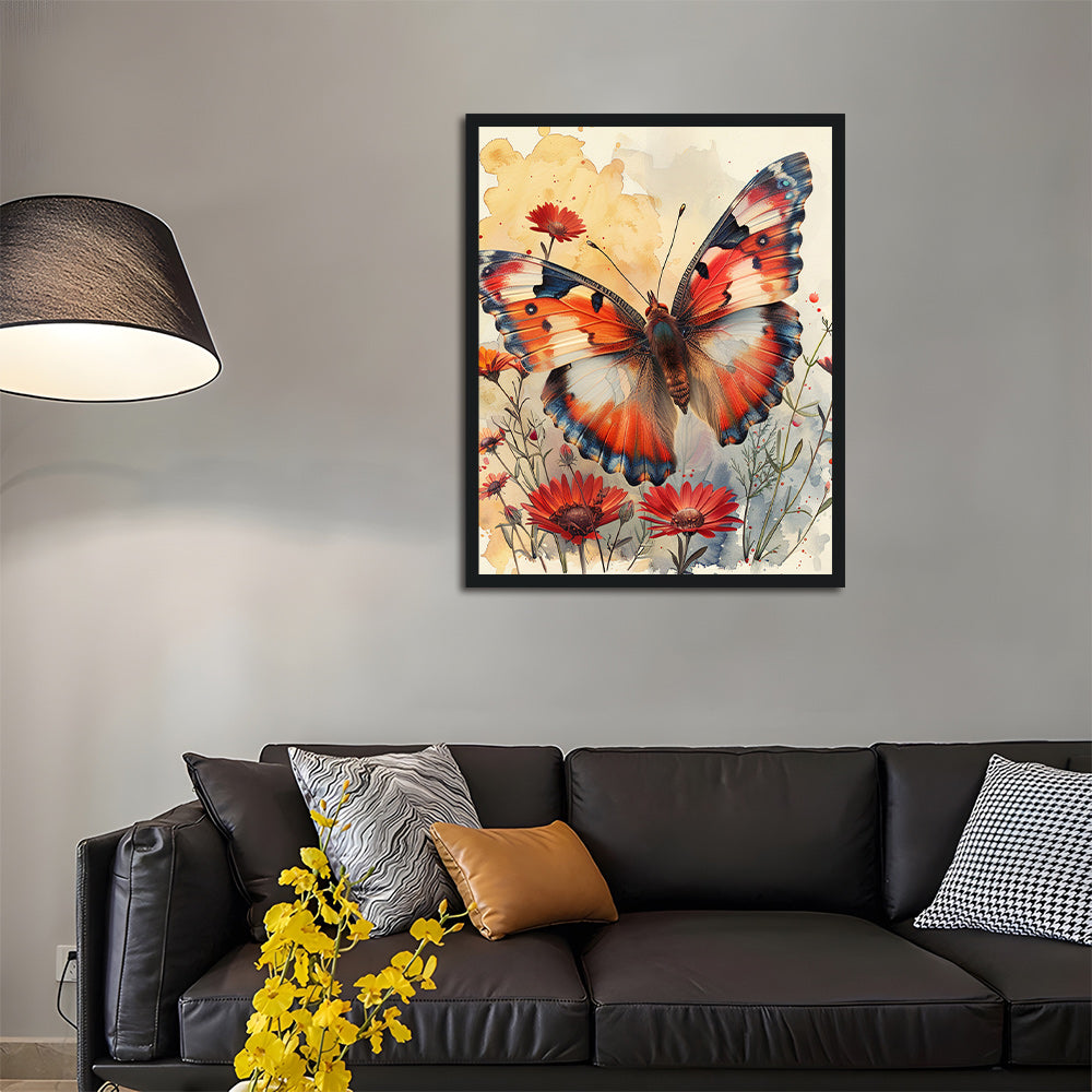 Daisies and Butterflies Cross Stitch Kits