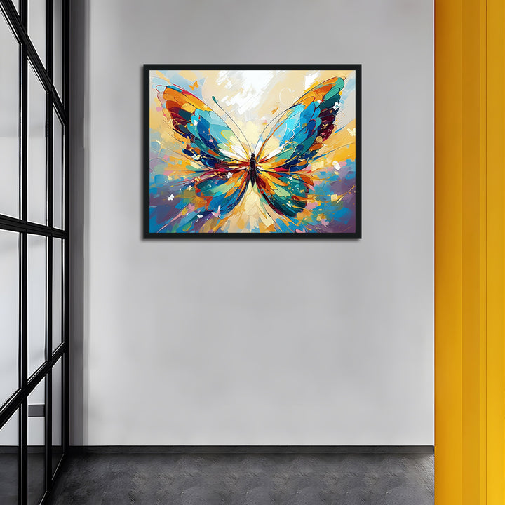 Oil Painting Butterfly Cross Stitch Kits