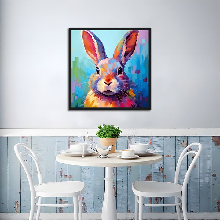 Colored Bunny Cross Stitch Kits