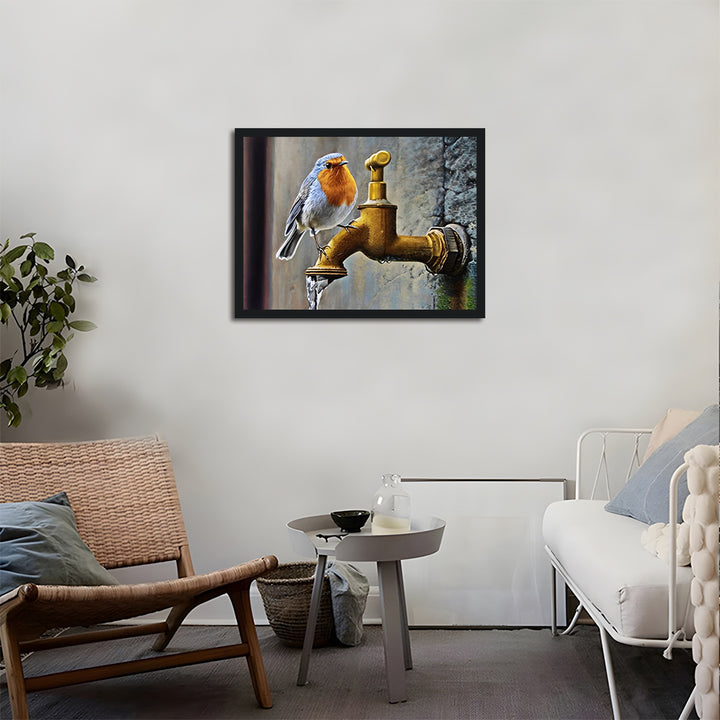 Bird on the Tap Cross Stitch Kits