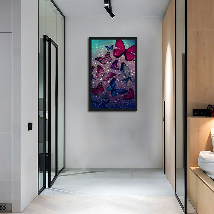 Shiny Butterfly Cross Stitch Kits