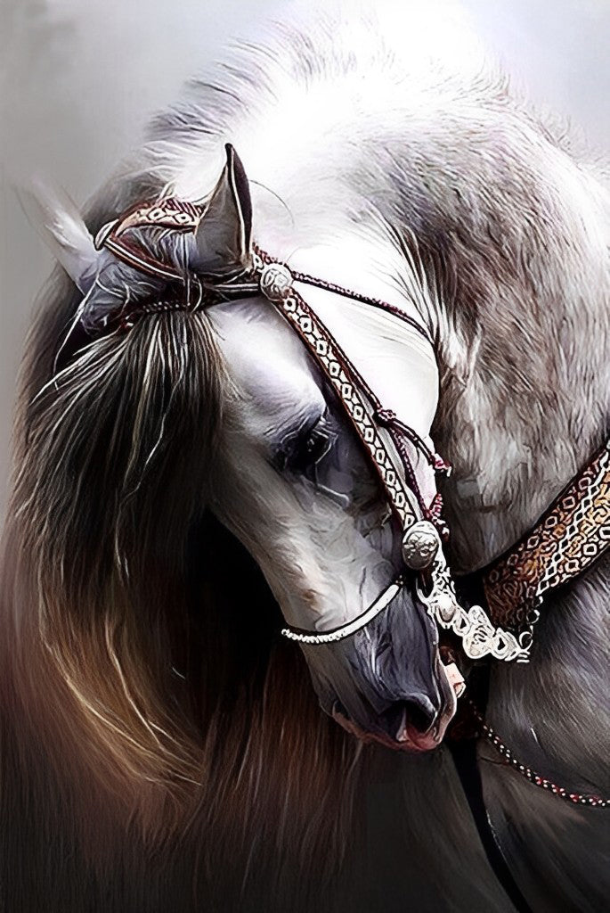 White Horse Cross Stitch Kits