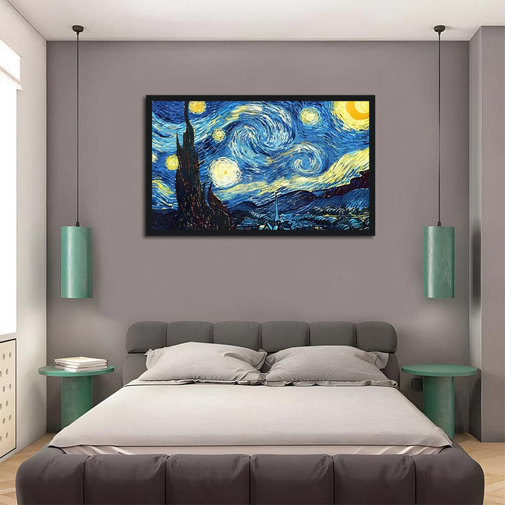 Starry Moon Night Cross Stitch Kits