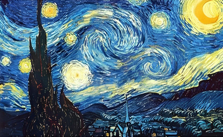 Starry Moon Night Cross Stitch Kits