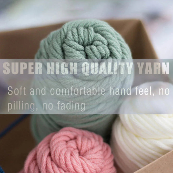Punch Needle Coaster Yarns