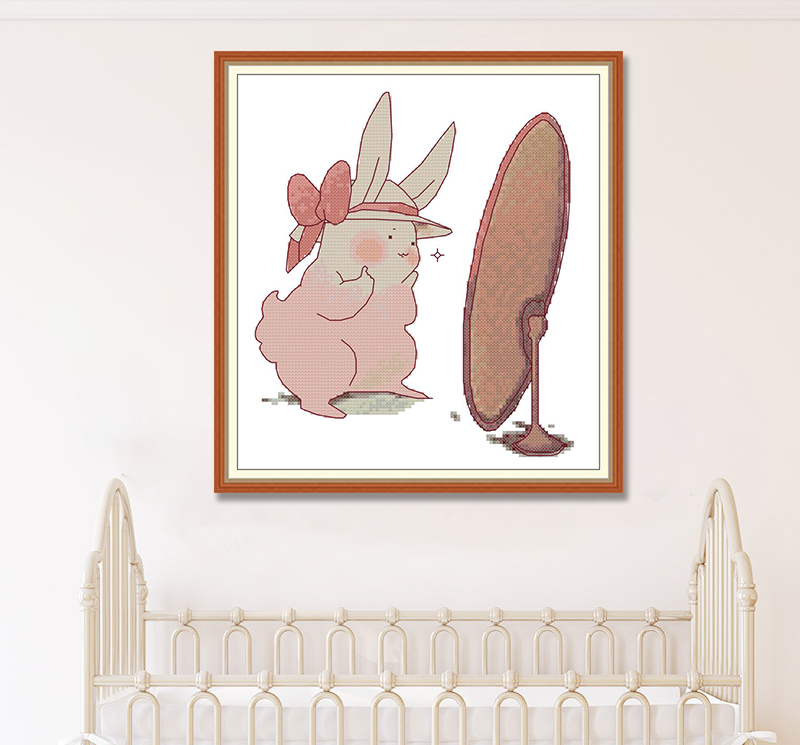 Rabbit Cross Stitch Kits KB081