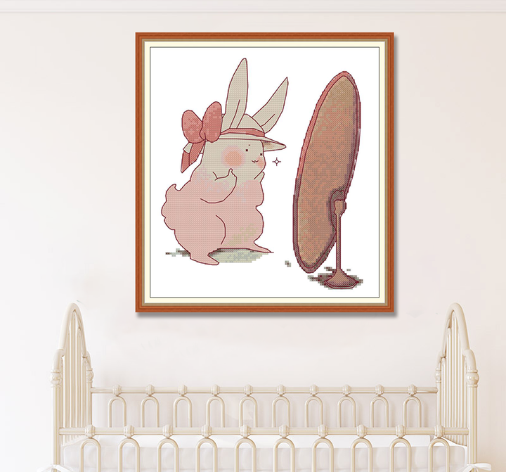 Rabbit Cross Stitch Kits KB081