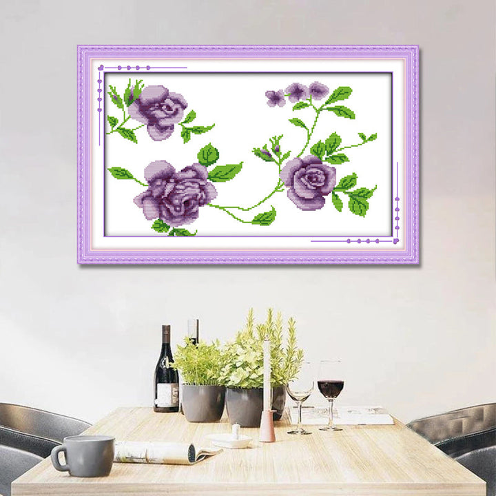 Flower Cross Stitch Kits H027