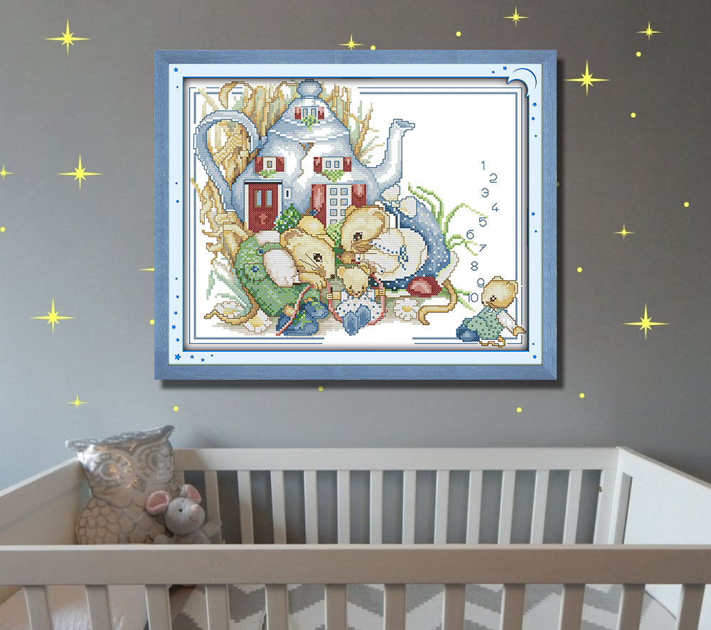 Mouse Cross Stitch Kits C494