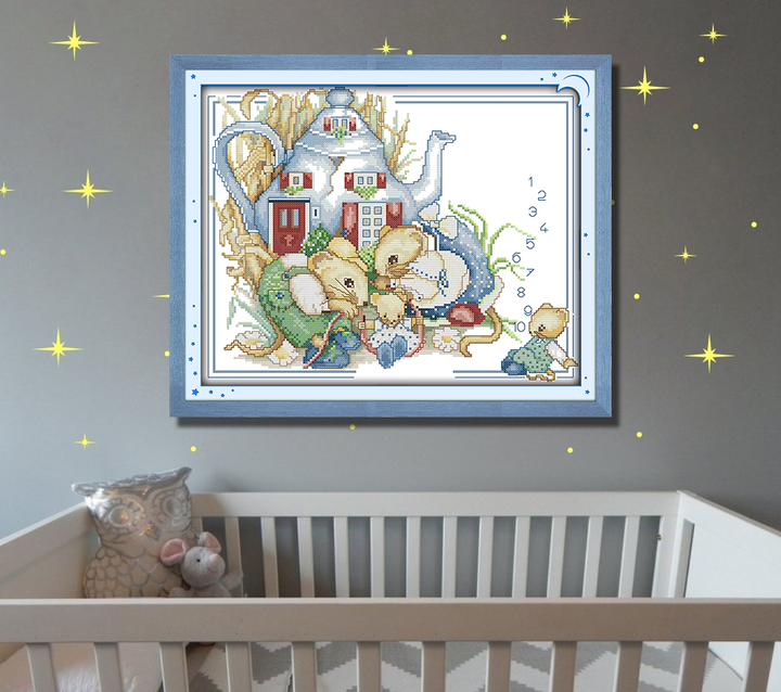 Mouse Cross Stitch Kits C494