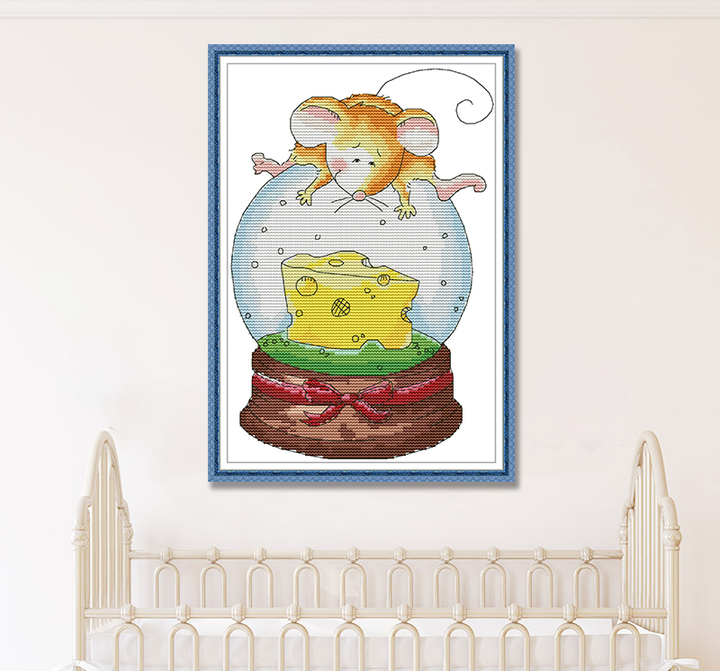 Mouse Cross Stitch Kits DA535