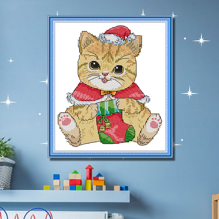 Cat Cross Stitch Kits DA543