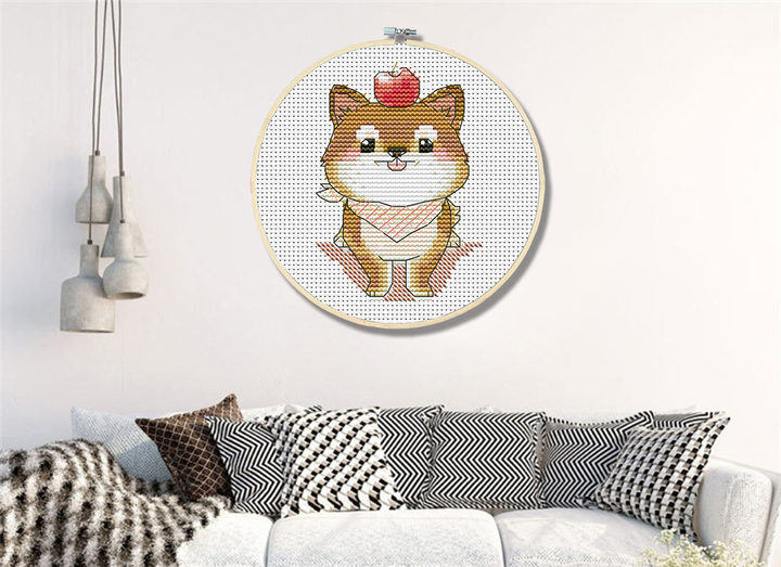 Dog Cross Stitch Kits DK067