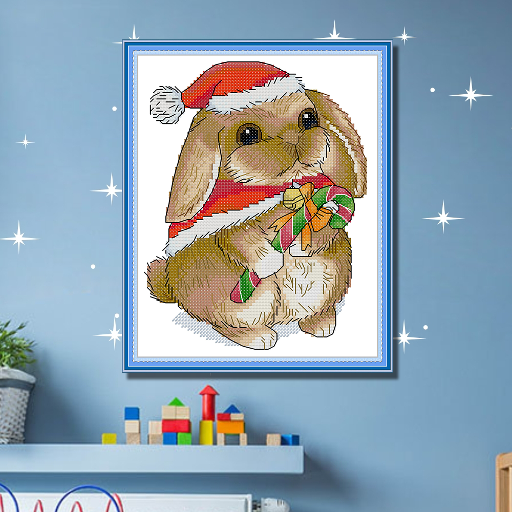 Rabbit Cross Stitch Kits DA544