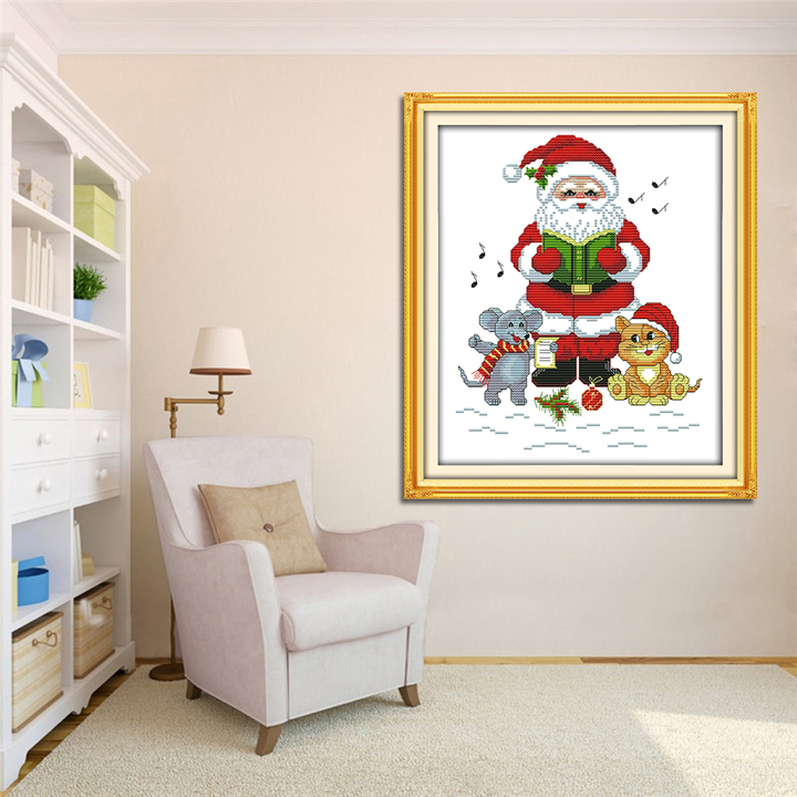 Santa Cross Stitch Kits C041