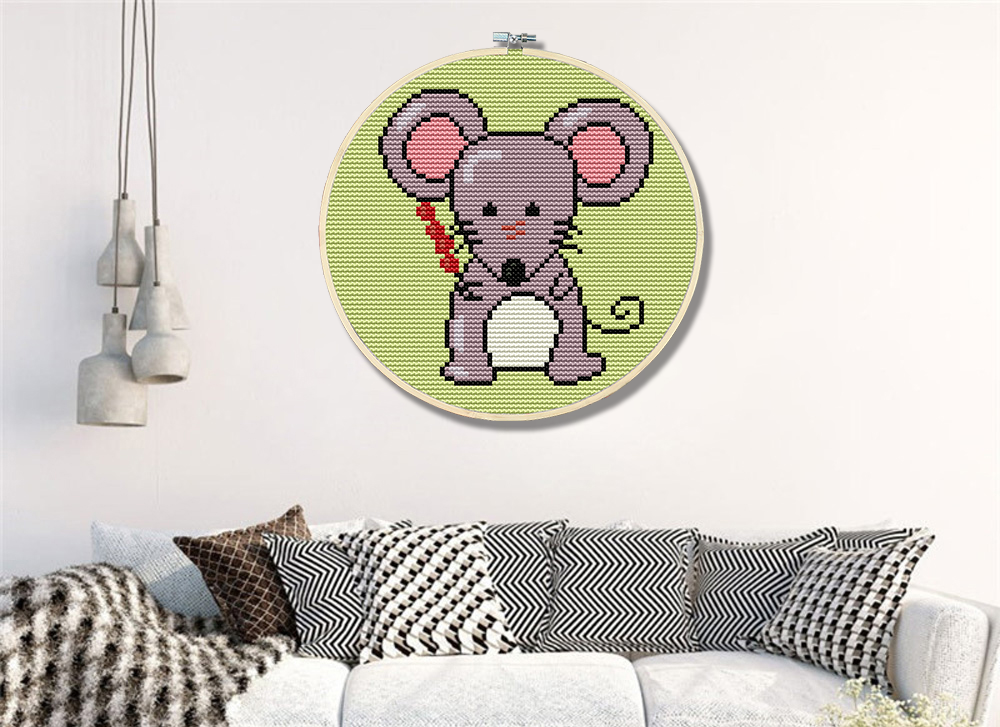 Mouse Cross Stitch Kits DK210