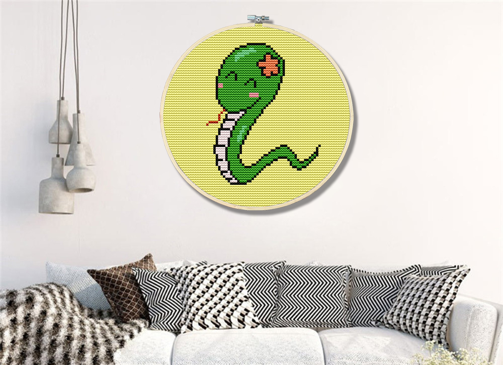 Snake Cross Stitch Kits DK215